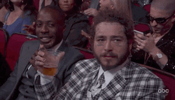 Post Malone Surprised GIF