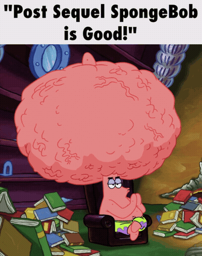 Post Sequel Spongebob Is Good Cartoon Character GIF