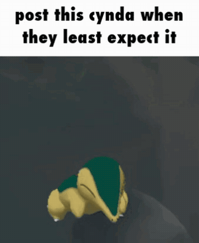 Post This Cynda When They Least Expect It With Pokemon GIF