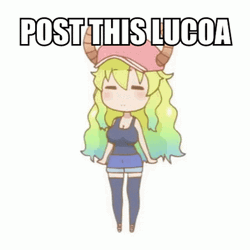 Post This Lucoa Sticker GIF