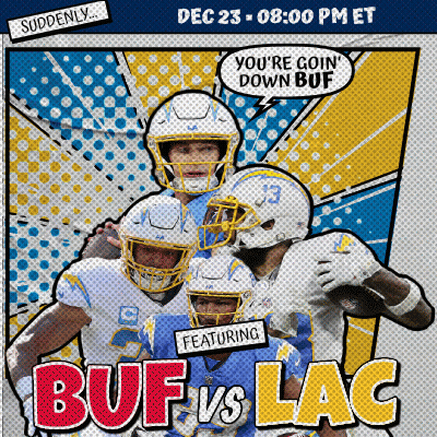 Poster For Buf Vs Lac Football Game GIF
