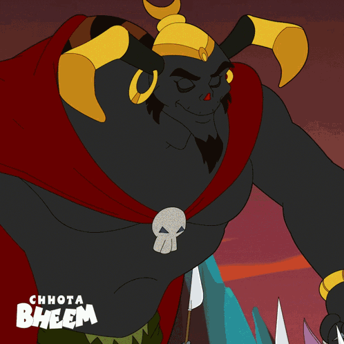 Poster For Chhota Bheem Shows Cartoon Character GIF