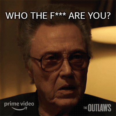 Poster For Outlaws Man With Glasses GIF