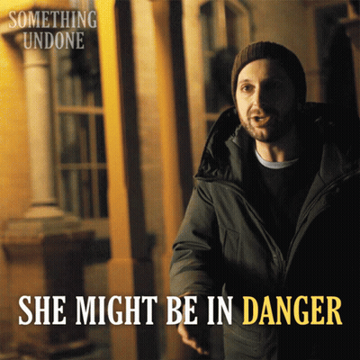 Poster For Something Undone Man In Dark Room GIF