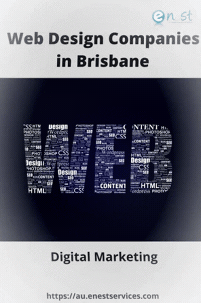 Poster For Web Design Companies In Brisbane With Digital Marketing GIF