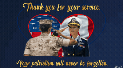 Poster Happy Veterans Day GIF