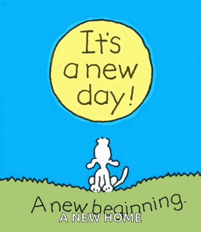 Poster It's A New Day GIF