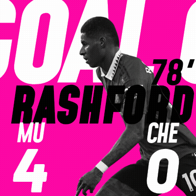 Poster Of Soccer Player Rashford GIF