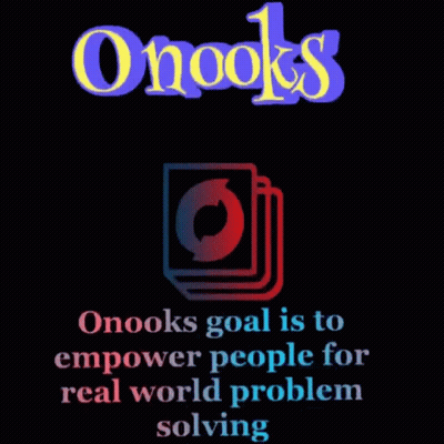 Poster Onooks Empower People Real World Problem Solving GIF