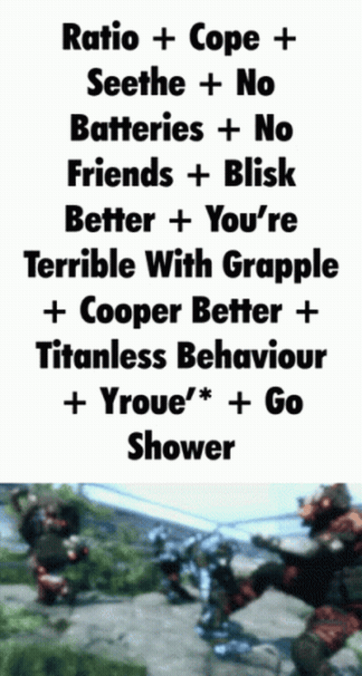 Poster Ratio Cope Seethe No Batteries No Friends GIF
