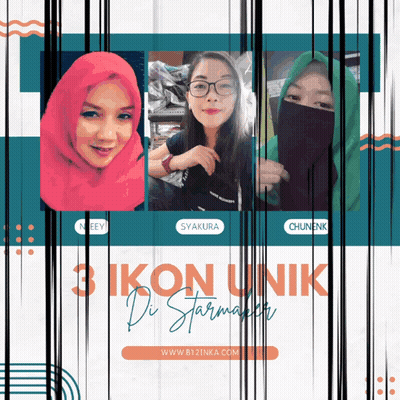 Poster Saying 3 Ikon Unik Di Starmaker GIF