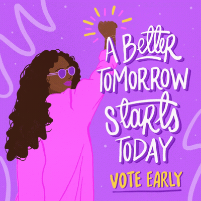 Poster Saying A Better Tomorrow Starts Today GIF