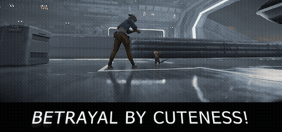 Poster Saying Betrayal By Cuteness GIF