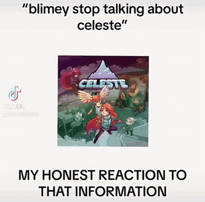 Poster Saying Celeste GIF