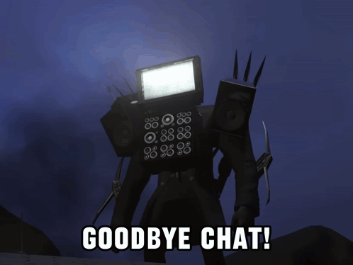 Poster Saying Goodbye Chat With Telephone GIF
