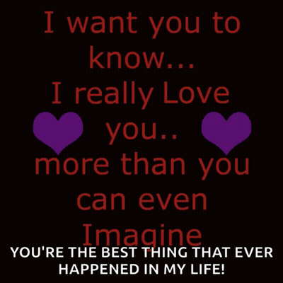 Poster Saying I Love You GIF