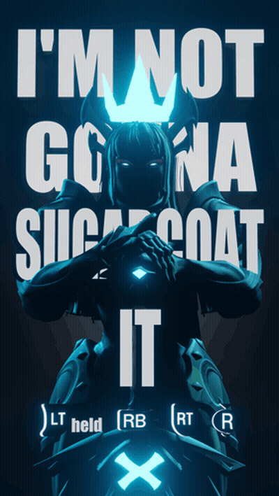 Poster Saying I'm Not Gonna Suc Coat It GIF