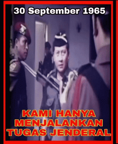 Poster Saying Kami Hanya Menjalankan Tugas Jenderal GIF