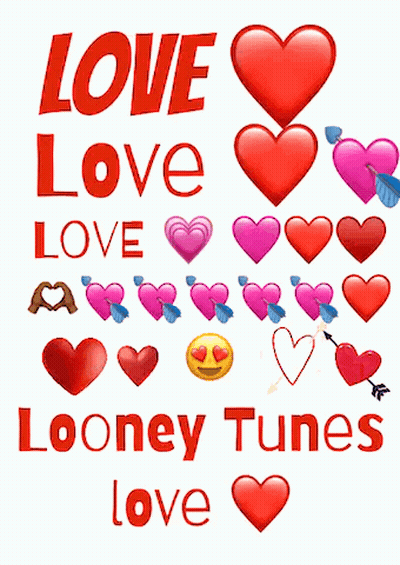 Poster Saying Love Love Love GIF