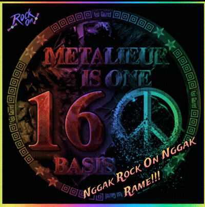 Poster Saying Metaleur Is One Basis GIF