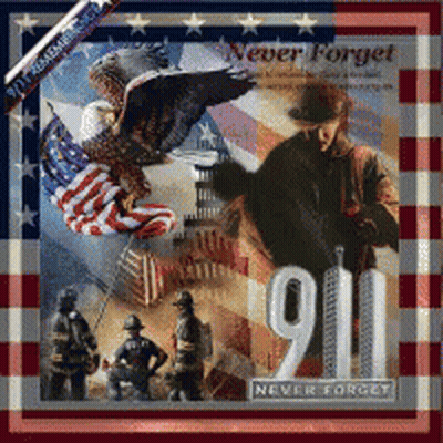 Poster Saying Never Forget GIF