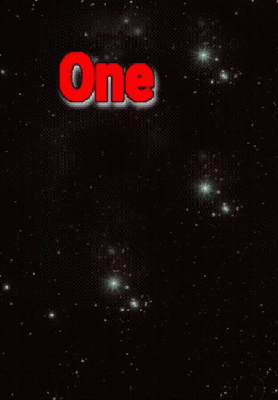 Poster Saying One Day At A Time GIF