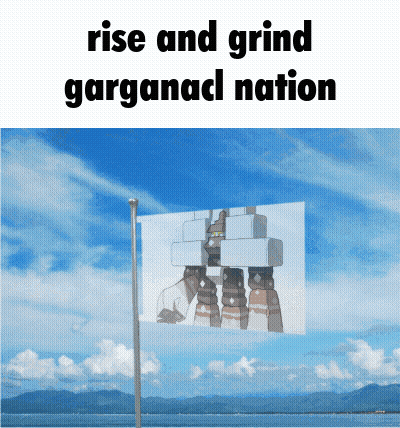 Poster Saying Rise And Grind Garganaci Nation GIF