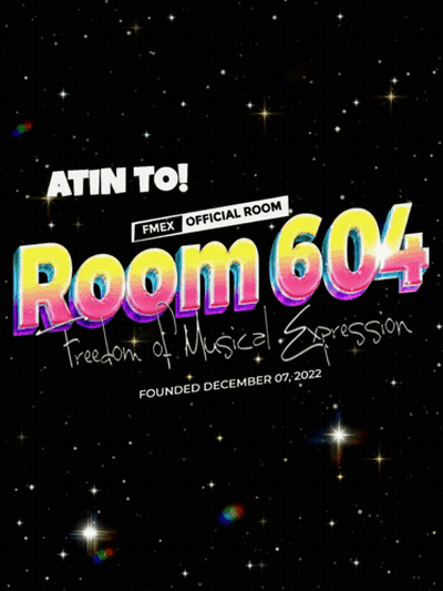Poster Saying Room 604 Freedom Of Musical Expression GIF