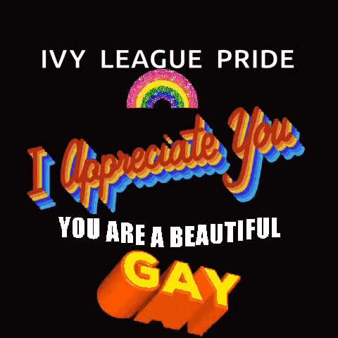 Poster Saying Support Gay Non Profits And Students GIF