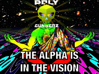 Poster Saying The Alpha Is In The Vision GIF