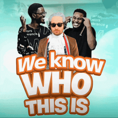 Poster Saying We Know Who This Is GIF