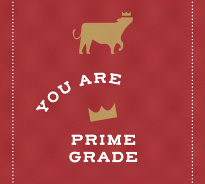 Poster Saying You Are Prime Grade GIF