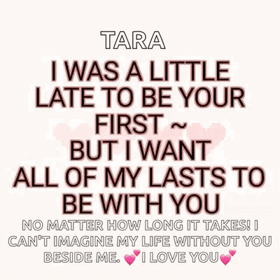 Poster Tara I Was A Little Late GIF