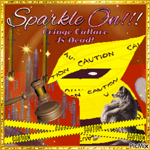 Poster That Says Sparkle On GIF