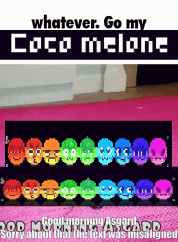 Poster Whatever Go My Coco Melon GIF