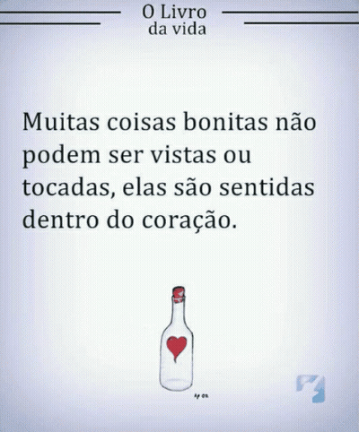 Poster With Bottle With Heart And Amo GIF