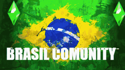 Poster With Flag Saying Brasil Community GIF