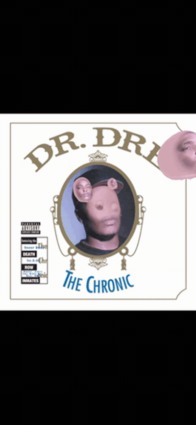 Poster With Man Saying The Chronic GIF