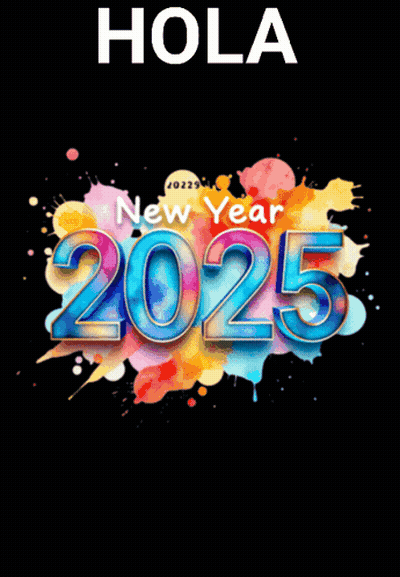 Poster With Number 2025 GIF