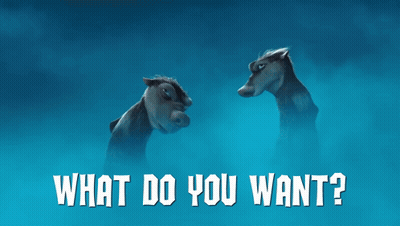 Poster With Two Animals Saying A Medal GIF