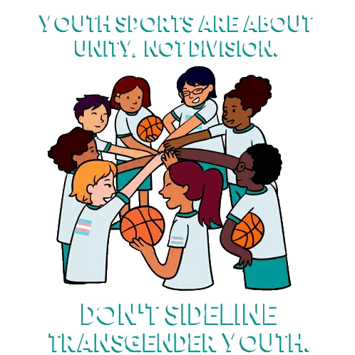 Poster: Youth Sports Are About Unity And Not Division Sticker