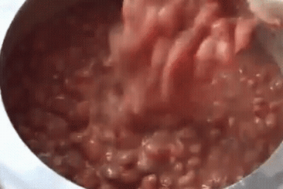 Pot Of Beans Cooking GIF