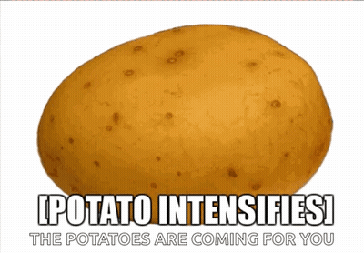 Potato Intensifies GIF