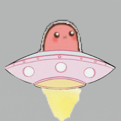 Potato Spaceship GIF