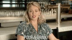 Pour One Out For The Homies Hilary Duff GIF