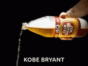 Pour One Out For The Homies Kobe Bryant GIF