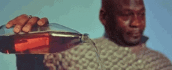 Pour One Out For The Homies Sad Jordan GIF