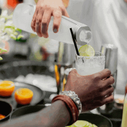 Pour Tequila On Glass GIF