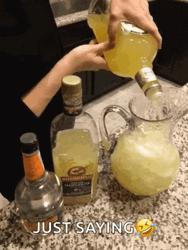 Pouring It On National Tequila Day GIF