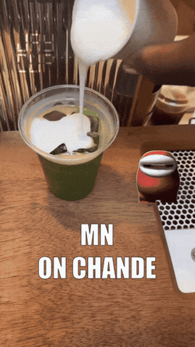 Pouring Milk Into Milk And Honey Cup GIF